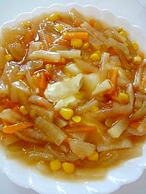 豆腐の野菜あんかけ