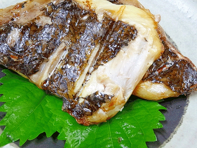 冷蔵庫で干物☆　「ヒラメ一夜干し酒焼き」