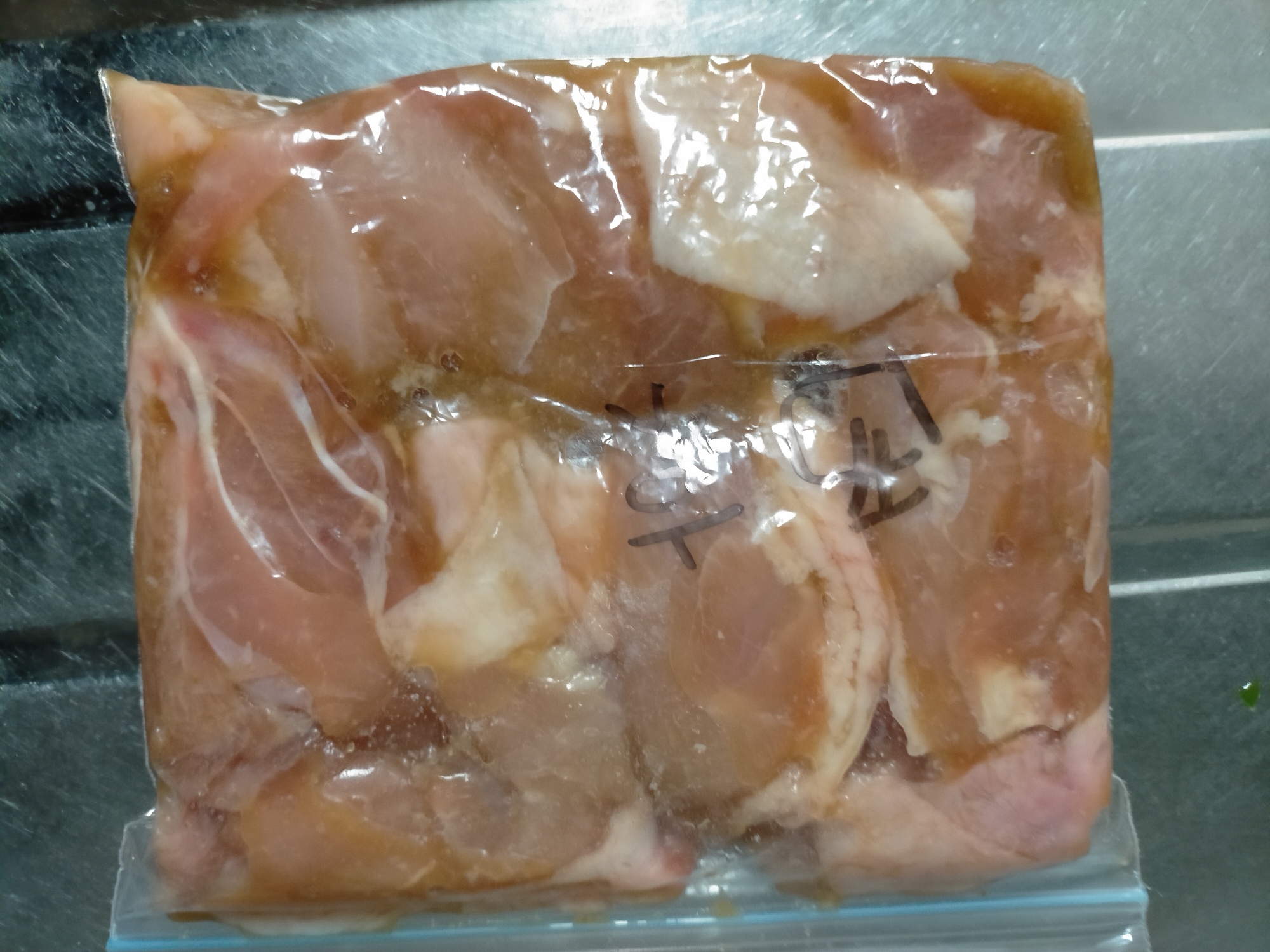 鶏もも肉の西京焼き風　冷凍ストック