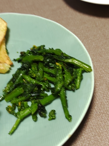 青菜炒め　小松菜バージョン