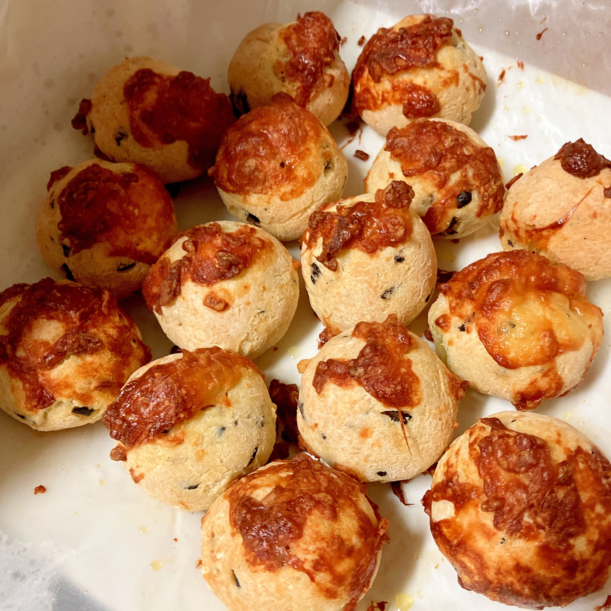 ミックス粉を使って！オリーブのポンデケージョ