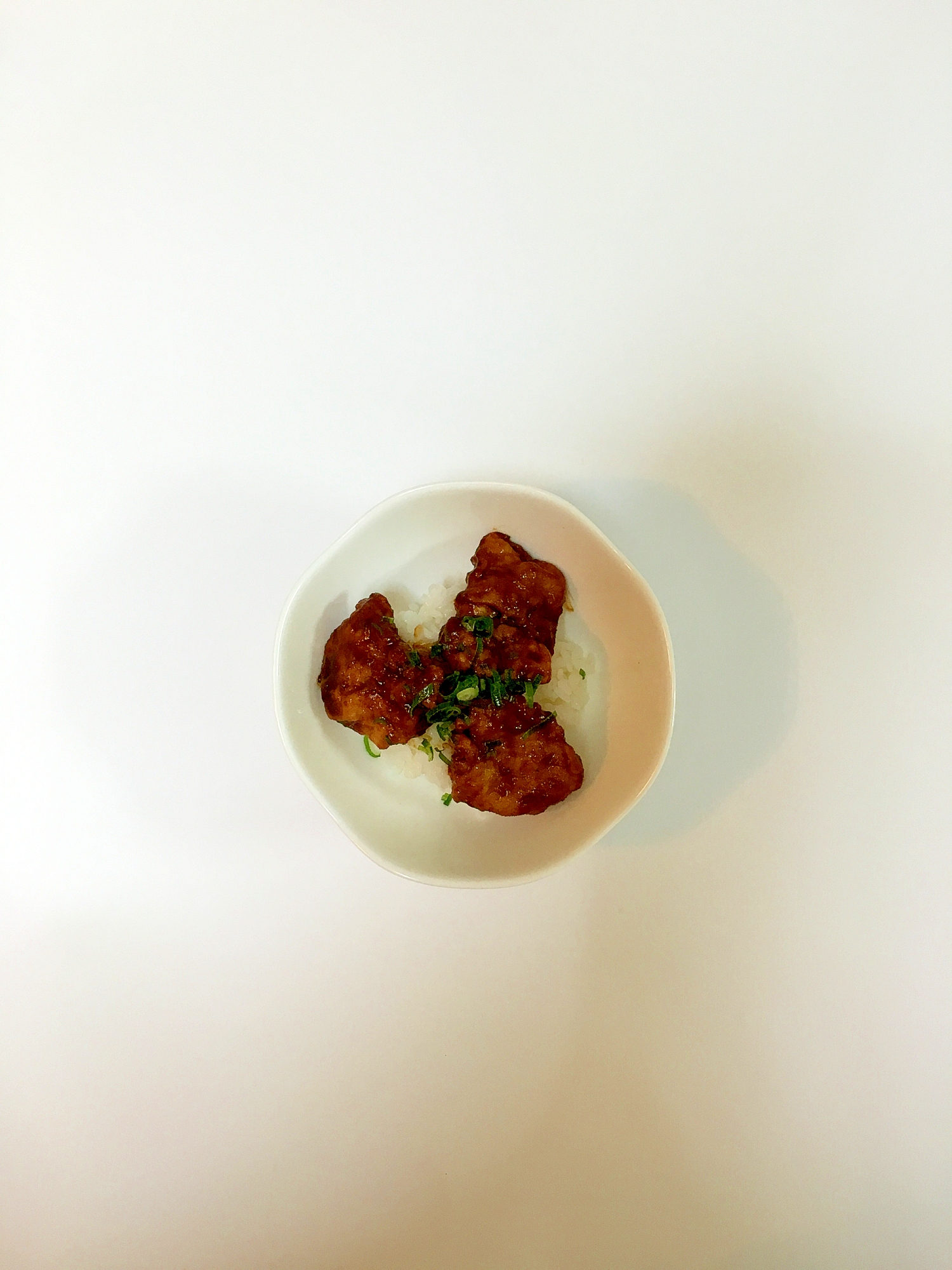 豚肉の天ぷらで味噌カツ丼