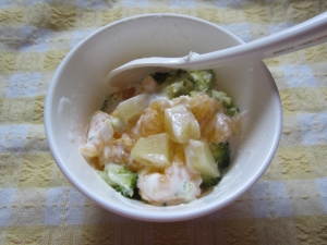 フルーツヨーグルトサラダ 離乳食 レシピ 作り方 By にゃじママ 楽天レシピ フルーツヨーグルトサラダ 離乳食 レシピ 作り方 By にゃじママ 楽天レシピ