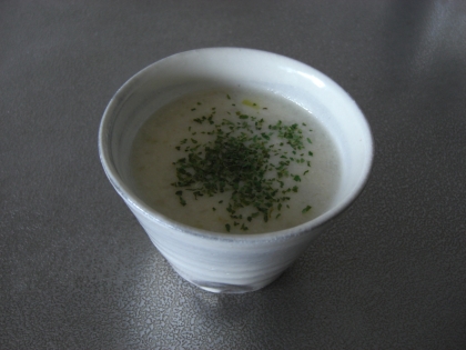 塩麹で簡単☆里芋のヘルシー豆乳ポタージュ