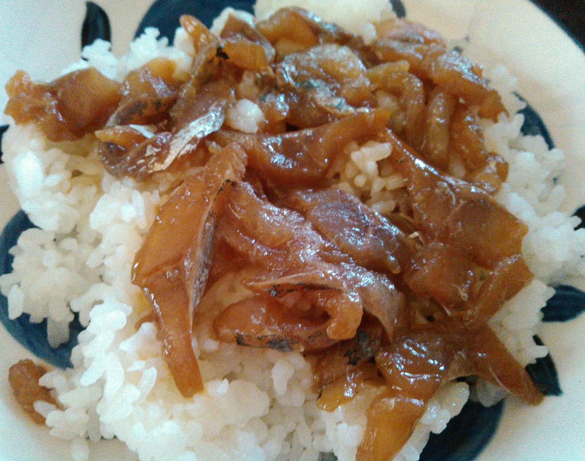 鯵の漬け丼