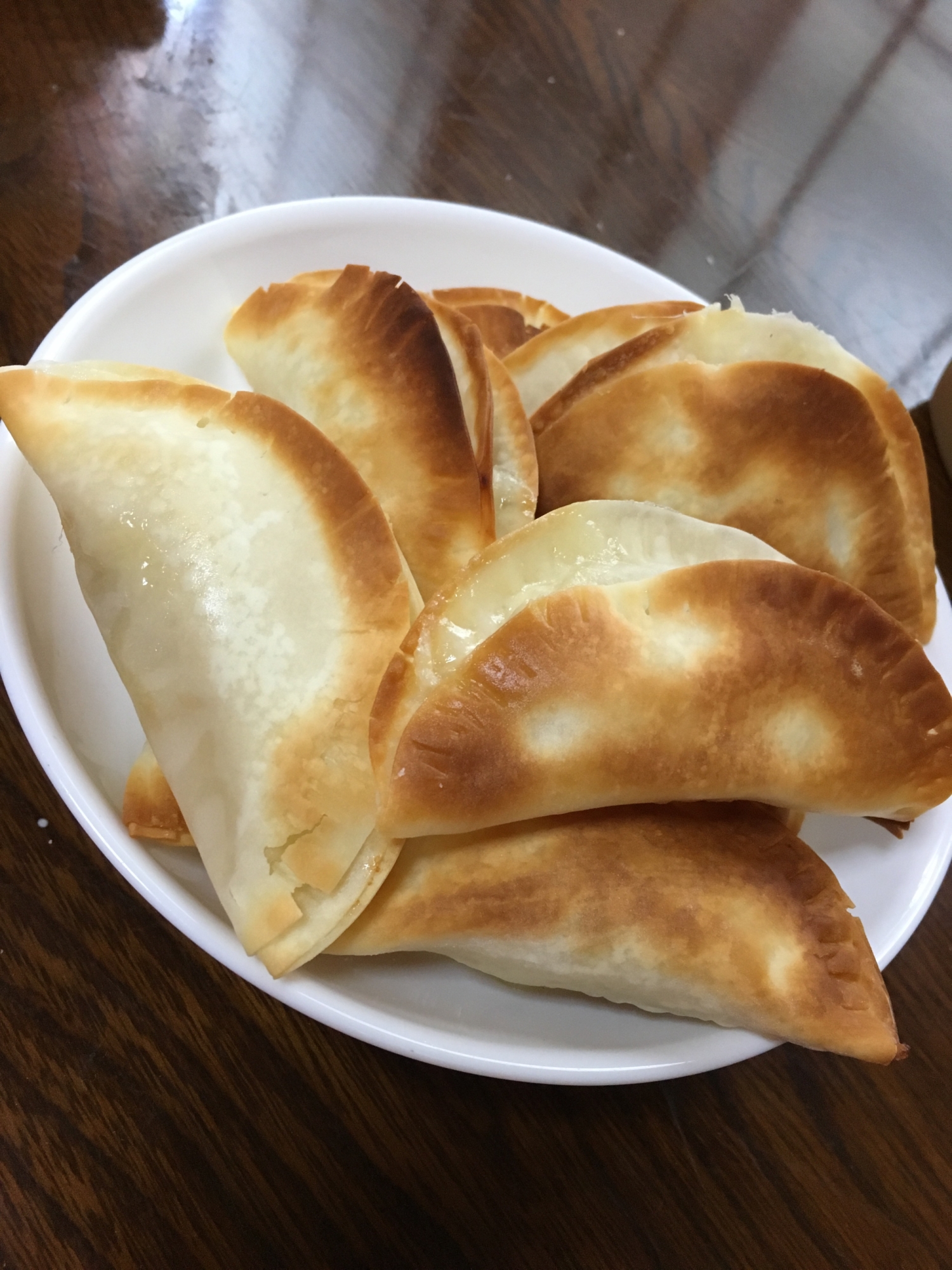 餃子の皮で☆バナナパイ