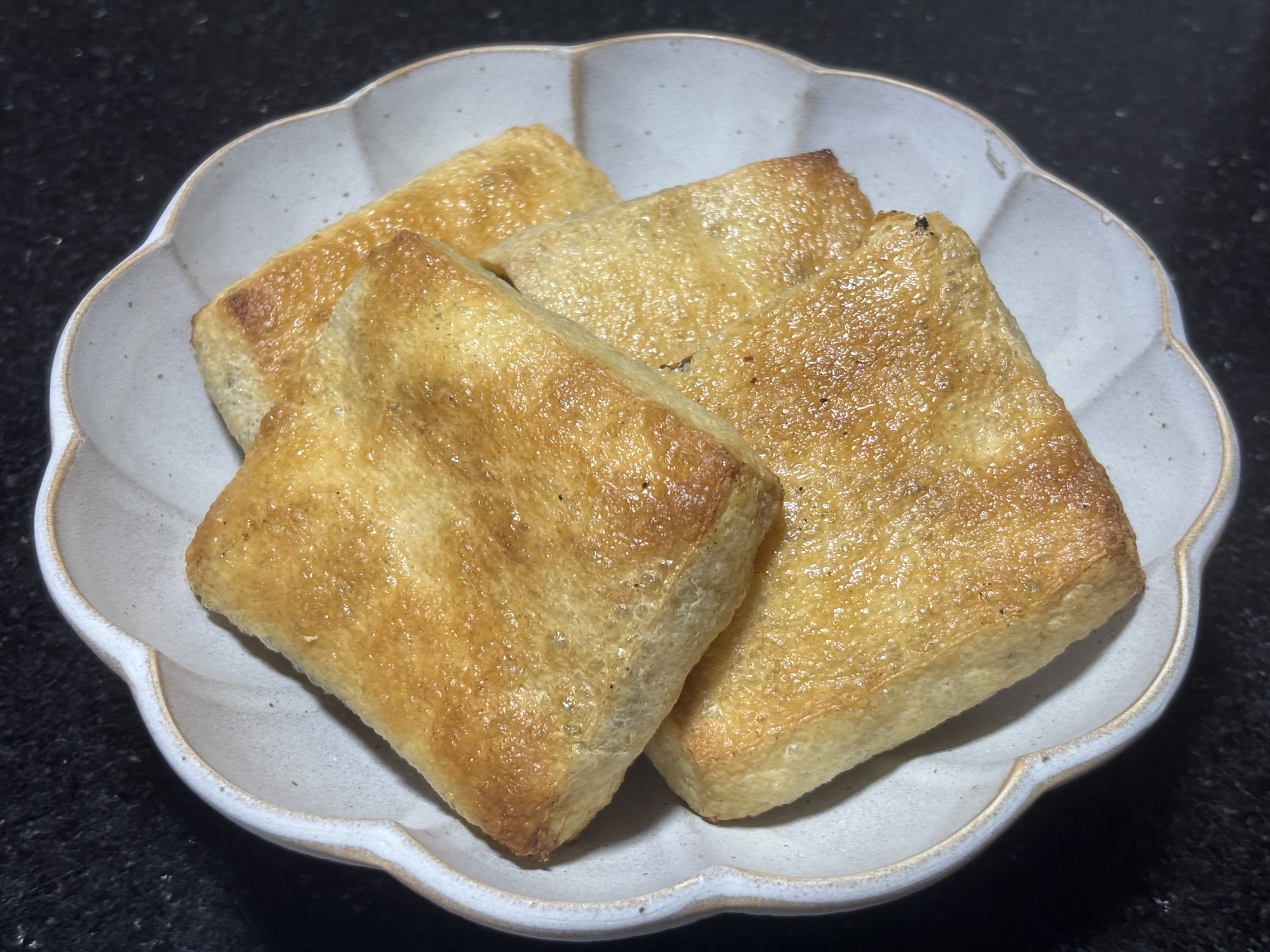 ヘルシー！こんにゃくの揚げ包み焼き