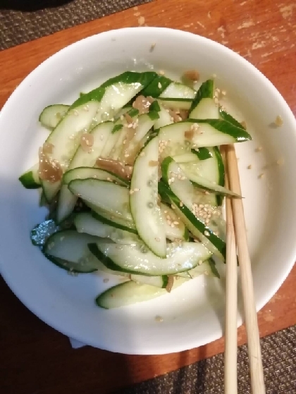 小料理屋サン風❤キュウリの梅干し和え♪（梅昆布茶）
