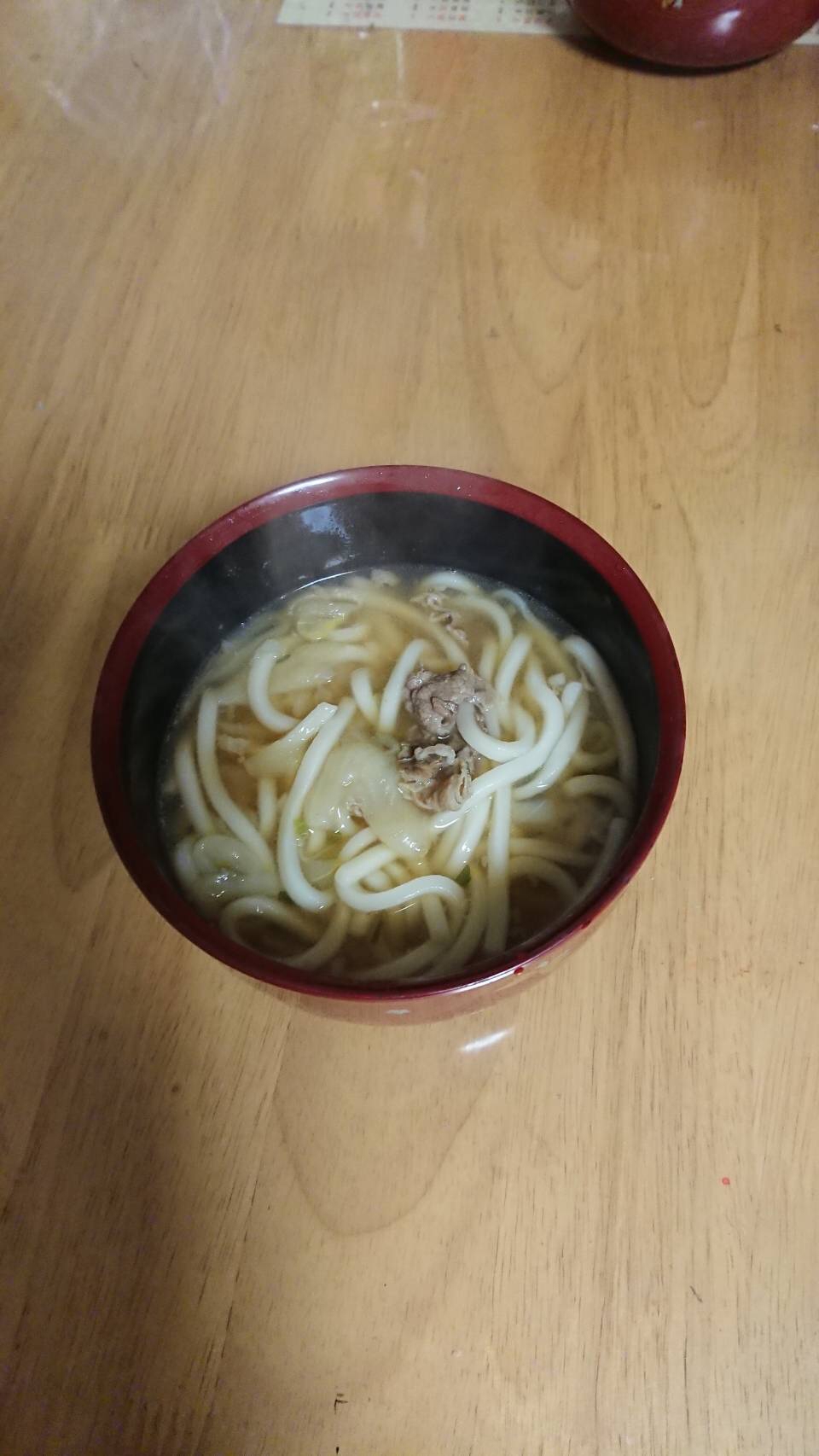 簡単肉うどん！！！