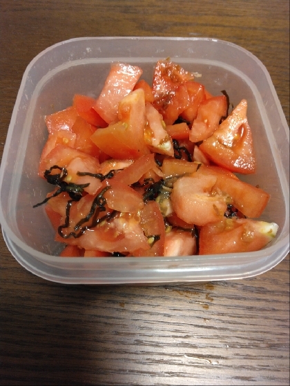 トマトが食べたくて検索していたら、夏らしいお手軽レシピ最高です！