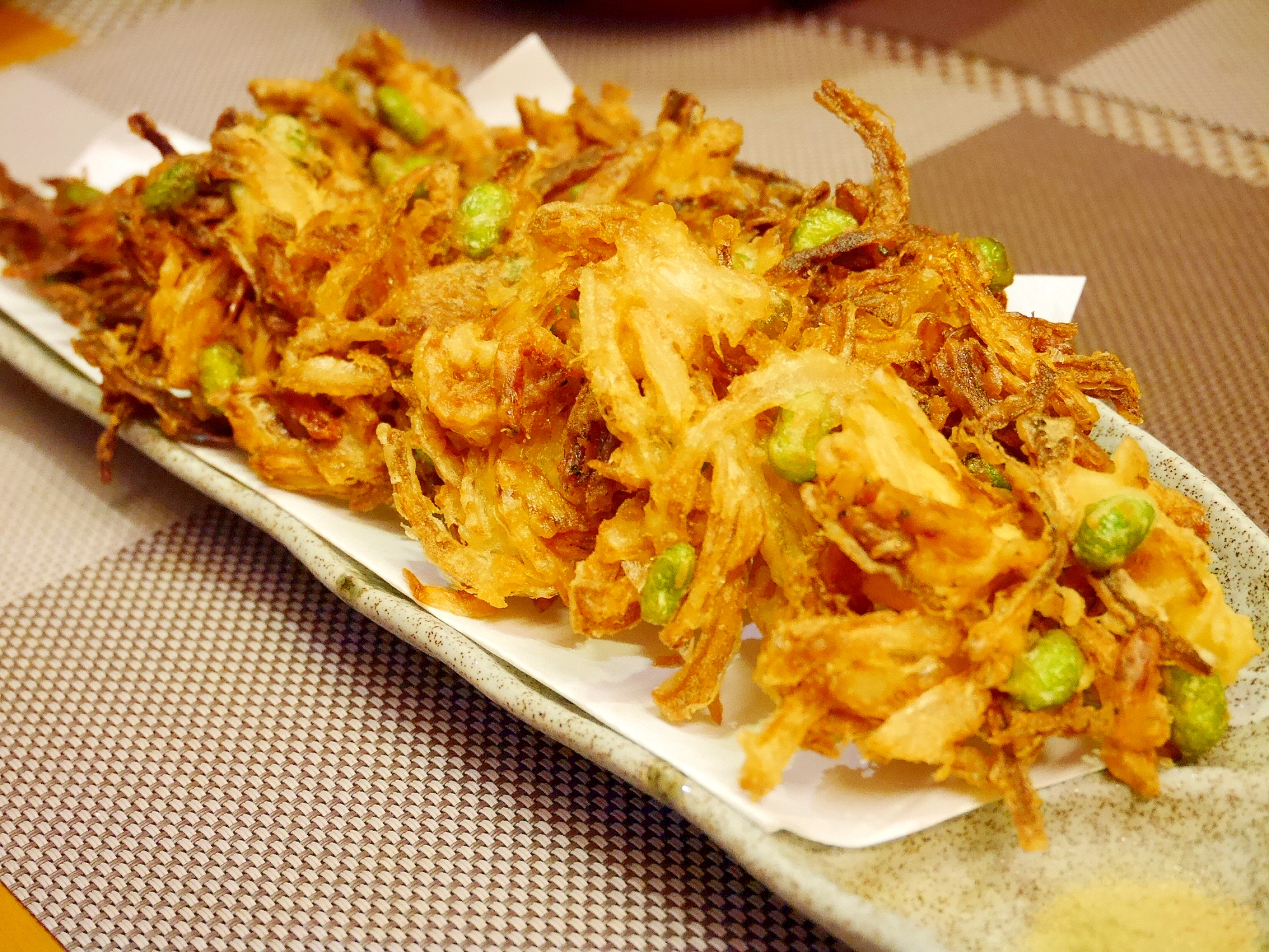 玉ねぎと桜えびのサクサクかき揚げ レシピ 作り方 By Yunachi 楽天レシピ 玉ねぎと桜えびのサクサクかき揚げ レシピ 作り方 By Yunachi 楽天レシピ