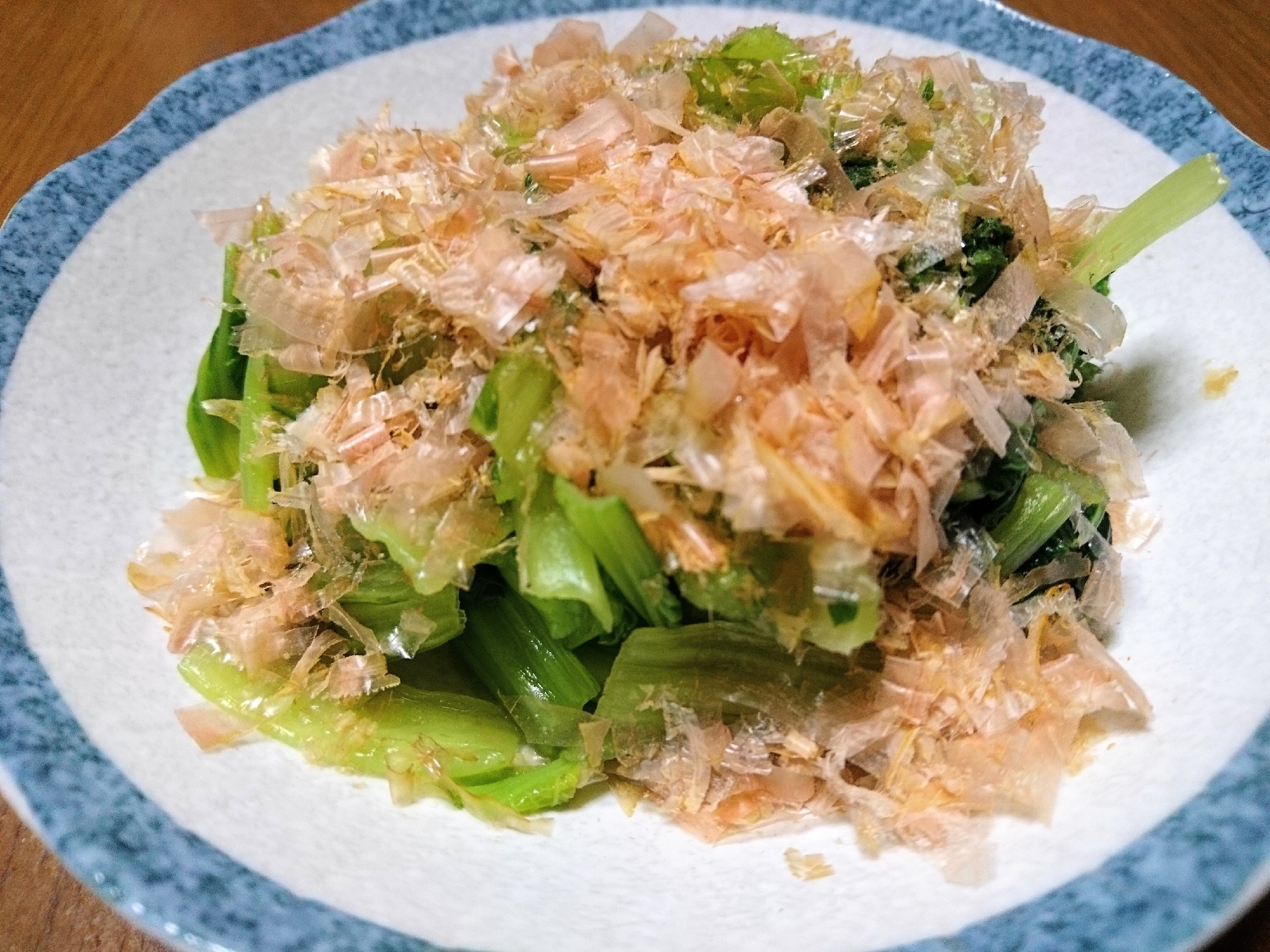 味ぽんで ビタミン菜のおひたし レシピ 作り方 By あやめぇ 楽天レシピ