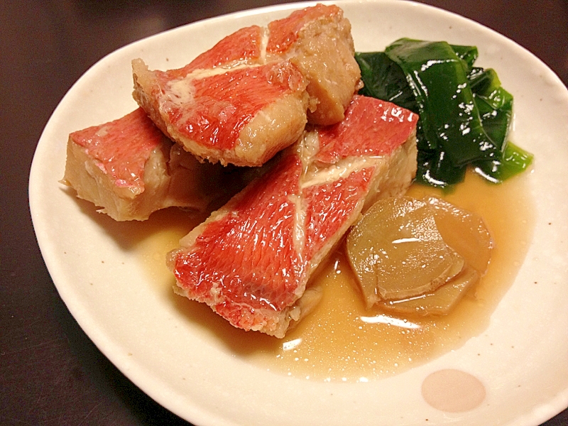 和食☆ご飯が進む！金目鯛の煮付け