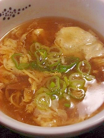 とろとろ　メンマの中華スープ