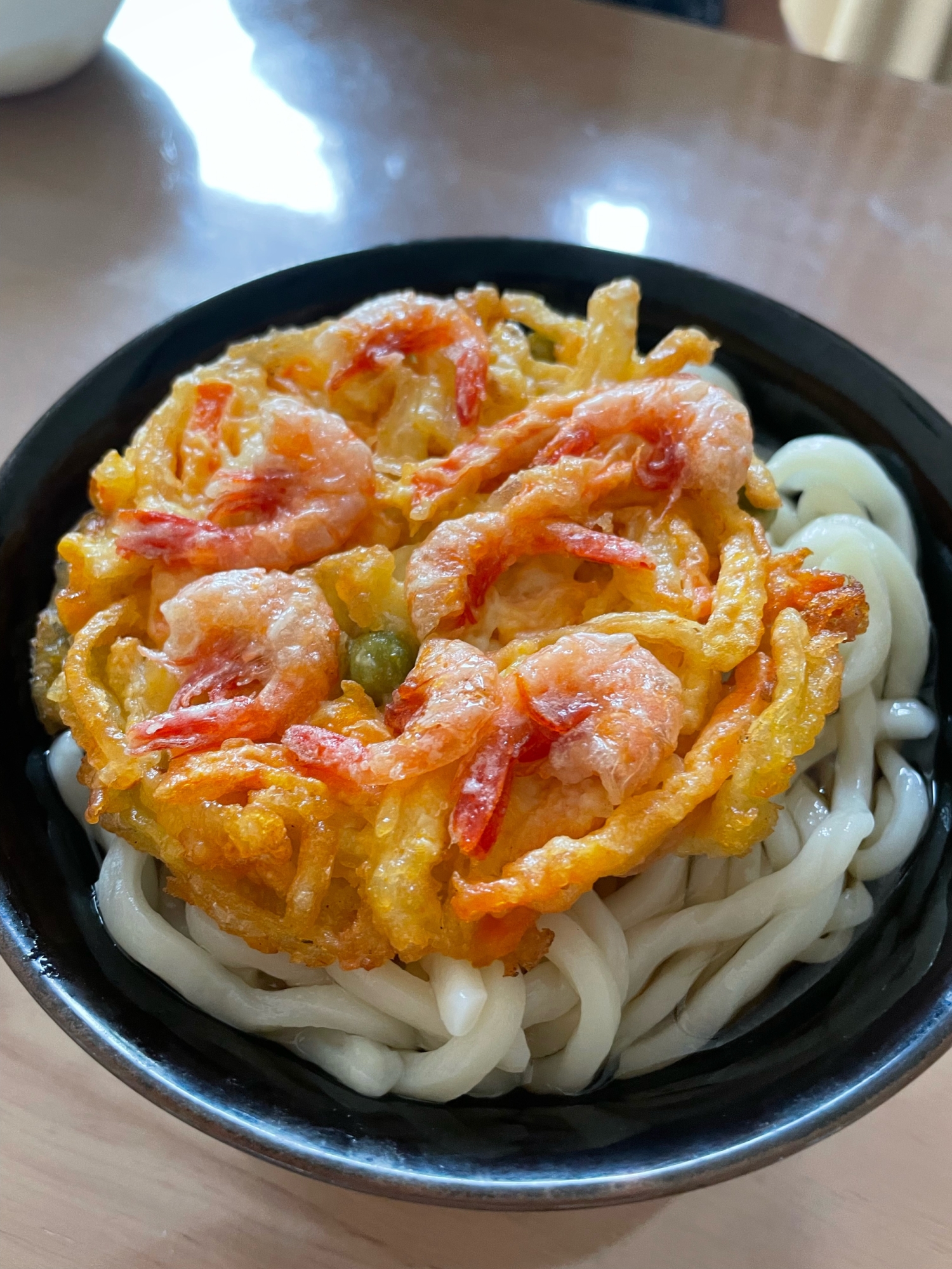 エビかき揚げうどん