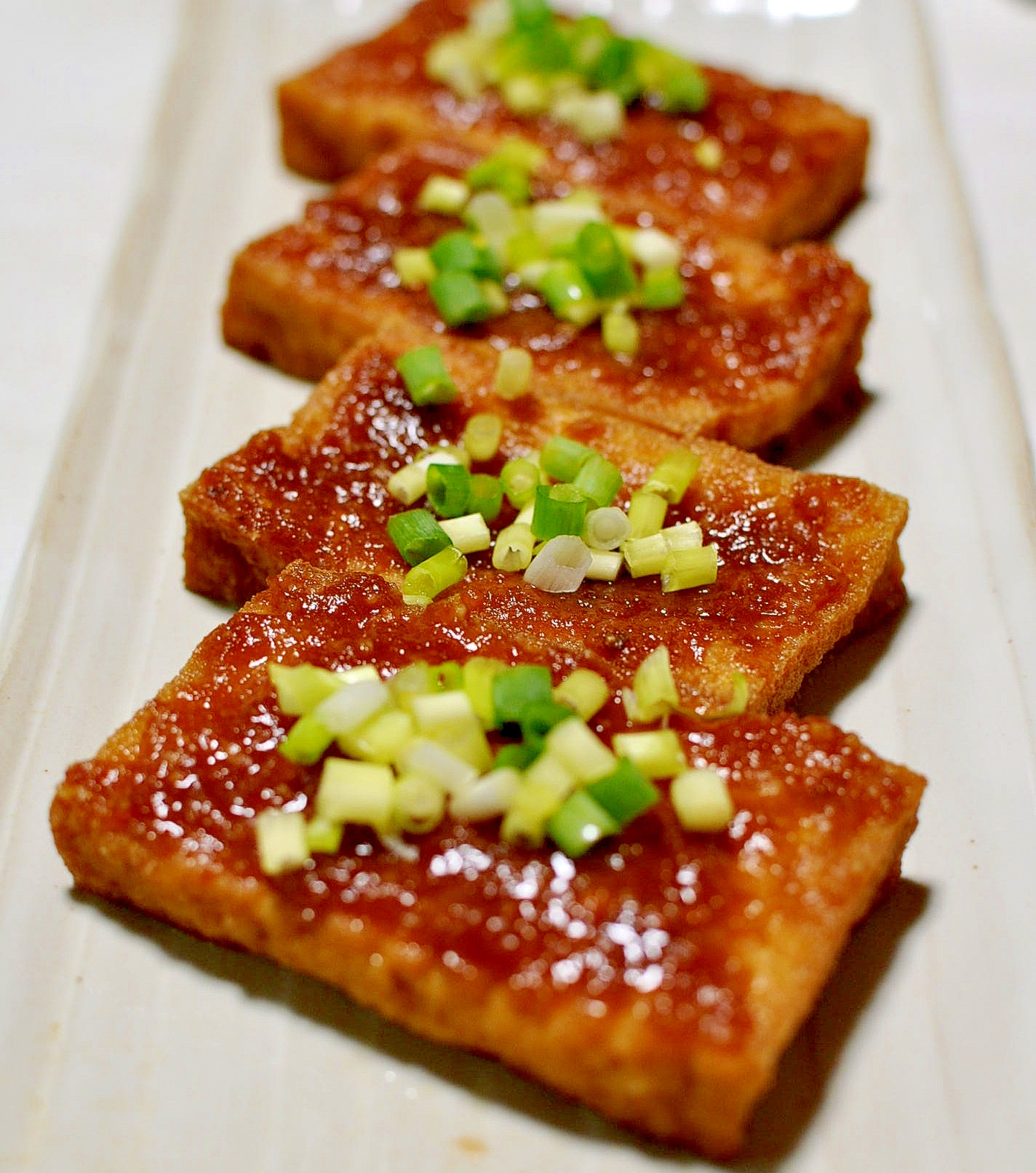 簡単節約レシピ 厚揚げの味噌田楽 レシピ 作り方 By ねこすけ 楽天レシピ