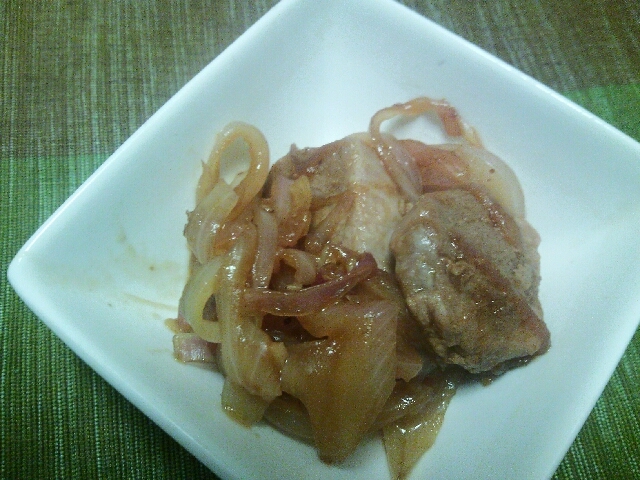 焼き肉のたれで簡単豚と玉ねぎの炒めもの