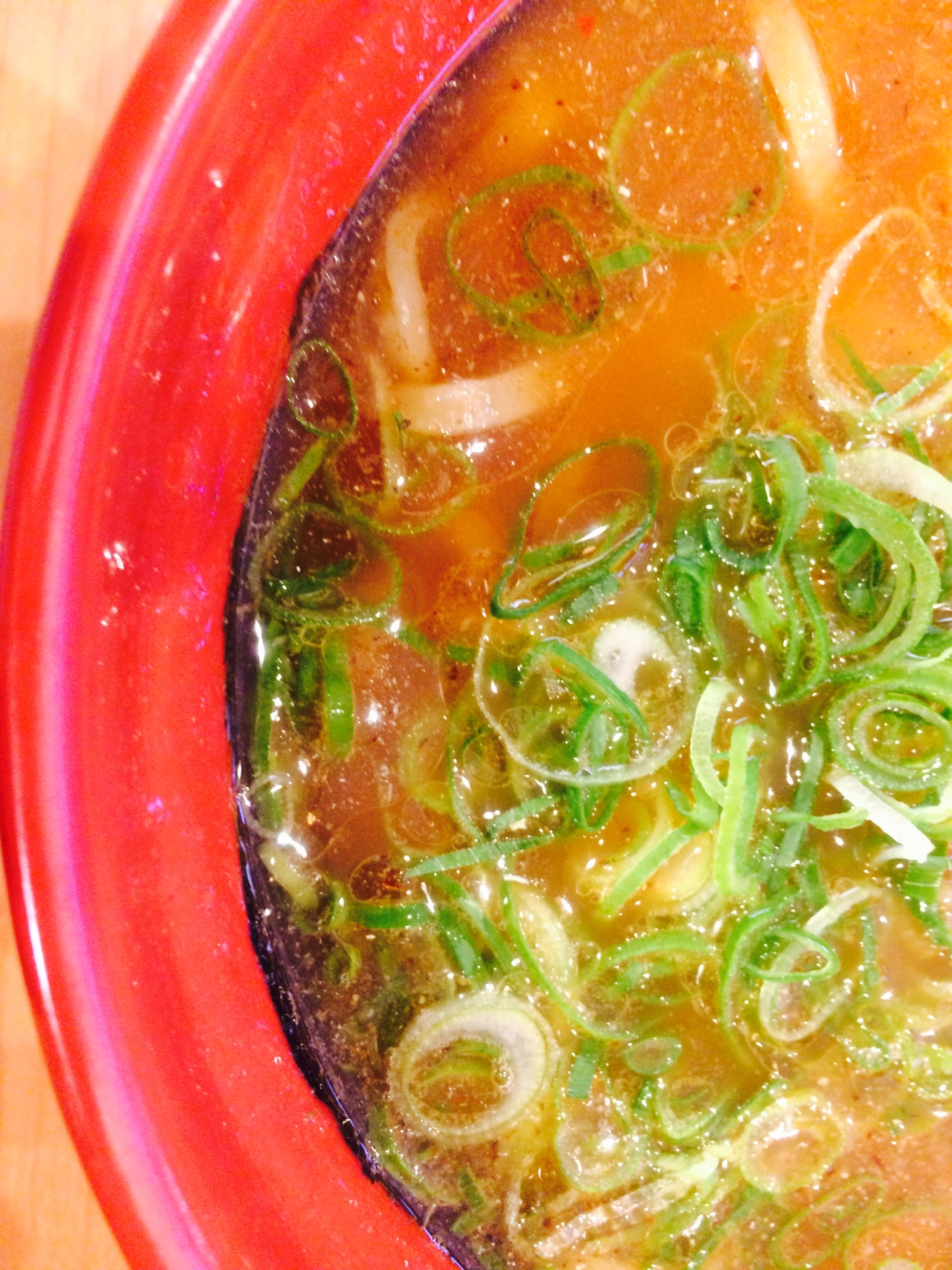 オイリー☆葱ラーメン(^^)