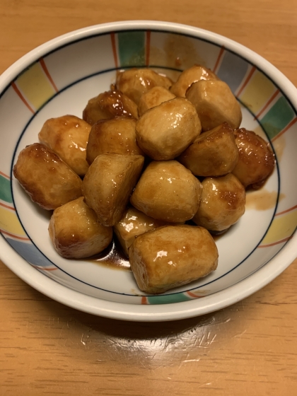 いつも煮物ばかりだったので、
感触と味が新鮮で、美味しく頂きました(*^^*)