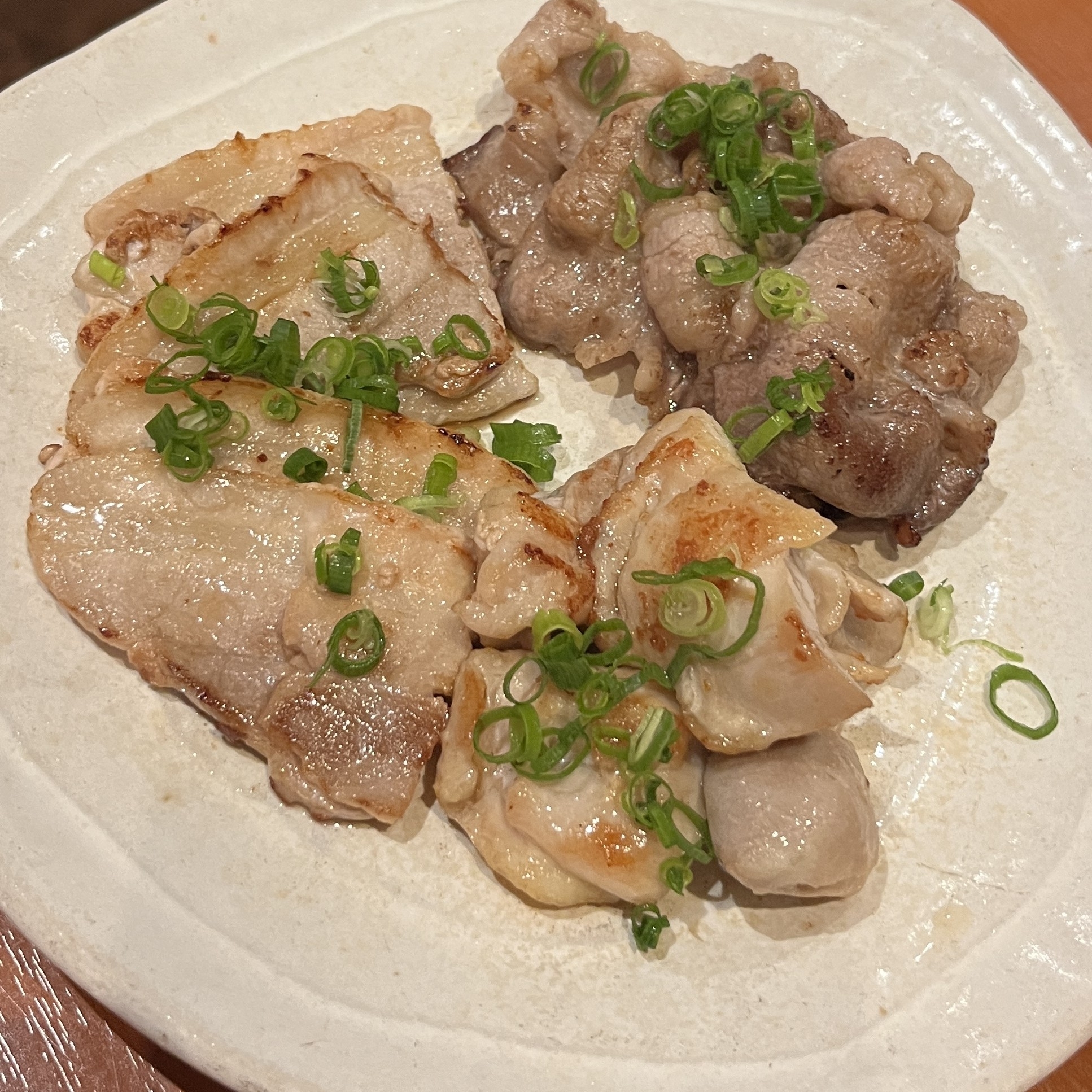 豚肉ねぎ塩炒め