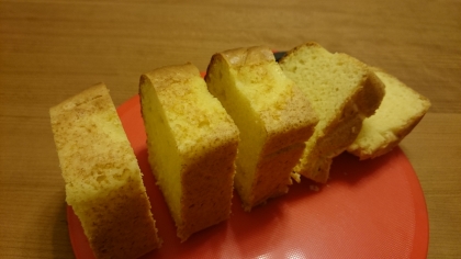 ホットケーキミックスを使用するのでとても簡単に作れました。ふんわりしていて甘さもほどよくほんのり柑橘の爽やかな香りが決めてです。