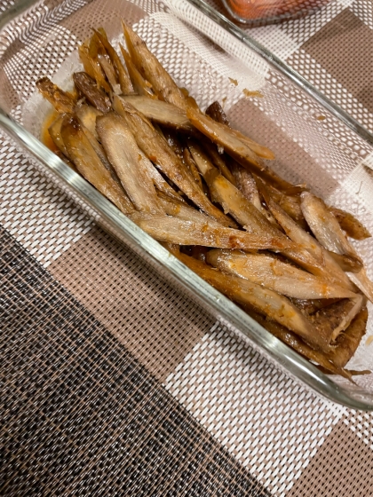 ごぼうの唐揚げ？天ぷら？