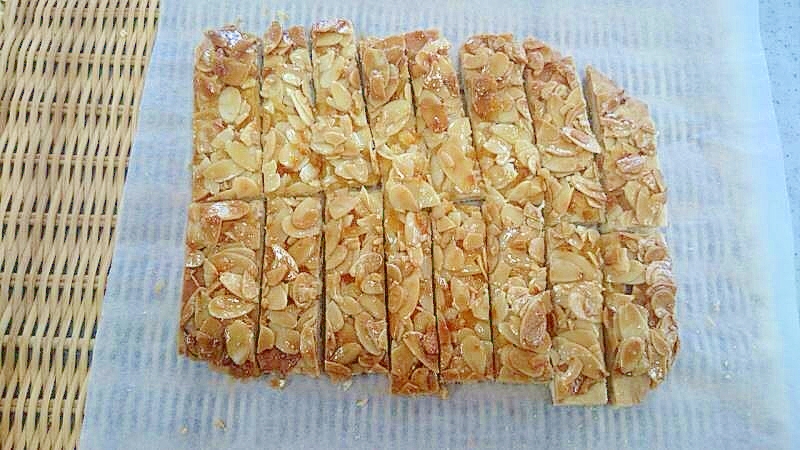 誰でも簡単な焼き菓子 サックサクなフロランタン レシピ 作り方 By ドラざえもん009 楽天レシピ 誰でも簡単な焼き菓子 サックサクなフロランタン レシピ 作り方 By ドラざえもん009 楽天レシピ