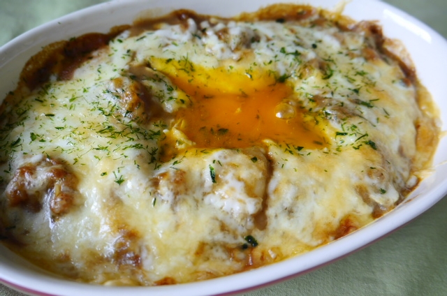 トロ～リたまごの焼きカレー