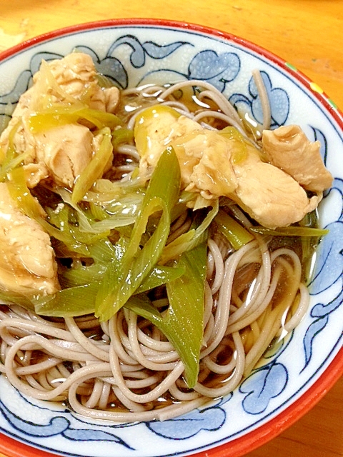 栄養あって温まる◎鶏蕎麦