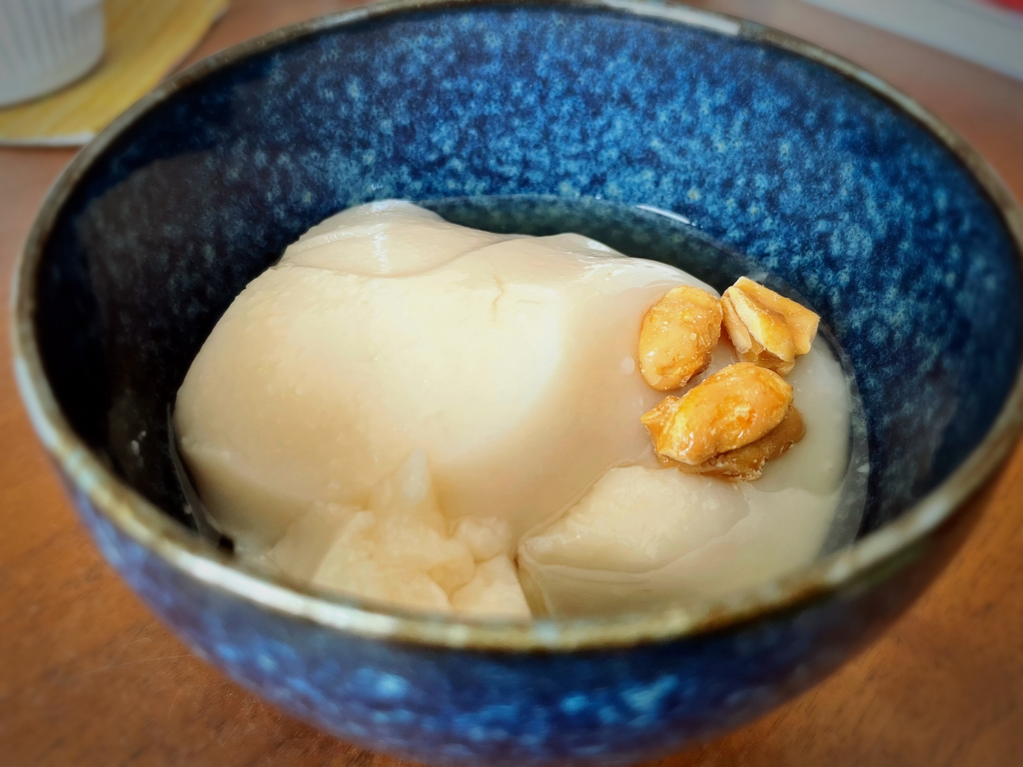 豆花風甘酒プリン〜生姜シロップがけ〜