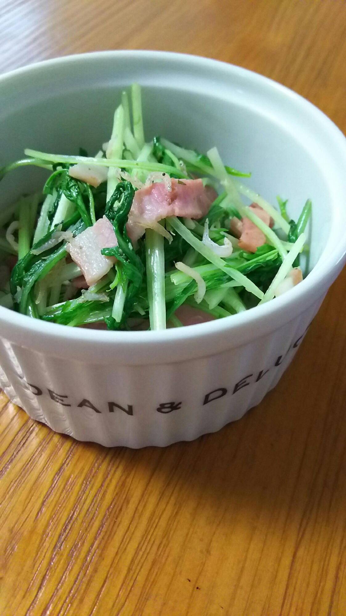 簡単 しらす ベーコン 水菜のサラダ レシピ 作り方 By 梨花 楽天レシピ 簡単 しらす ベーコン 水菜のサラダ レシピ 作り方 By 梨花 楽天レシピ