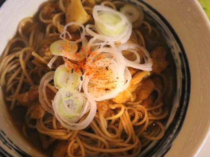 華麗・残ったカレーをリメイク！カレー蕎麦