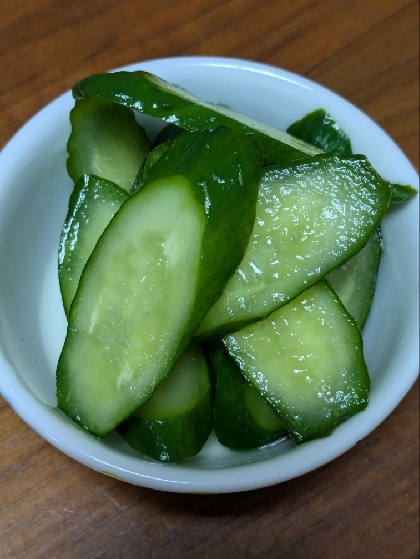 カンタン酢Deきゅうりの漬物