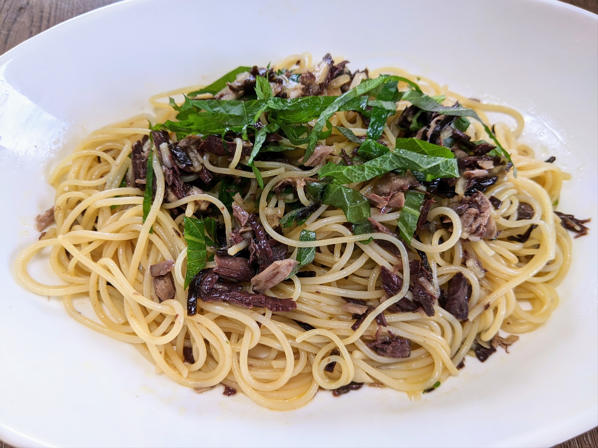 自家製ツナと大葉の冷製パスタ レシピ 作り方 By O Shin 楽天レシピ 自家製ツナと大葉の冷製パスタ レシピ 作り方 By O Shin 楽天レシピ