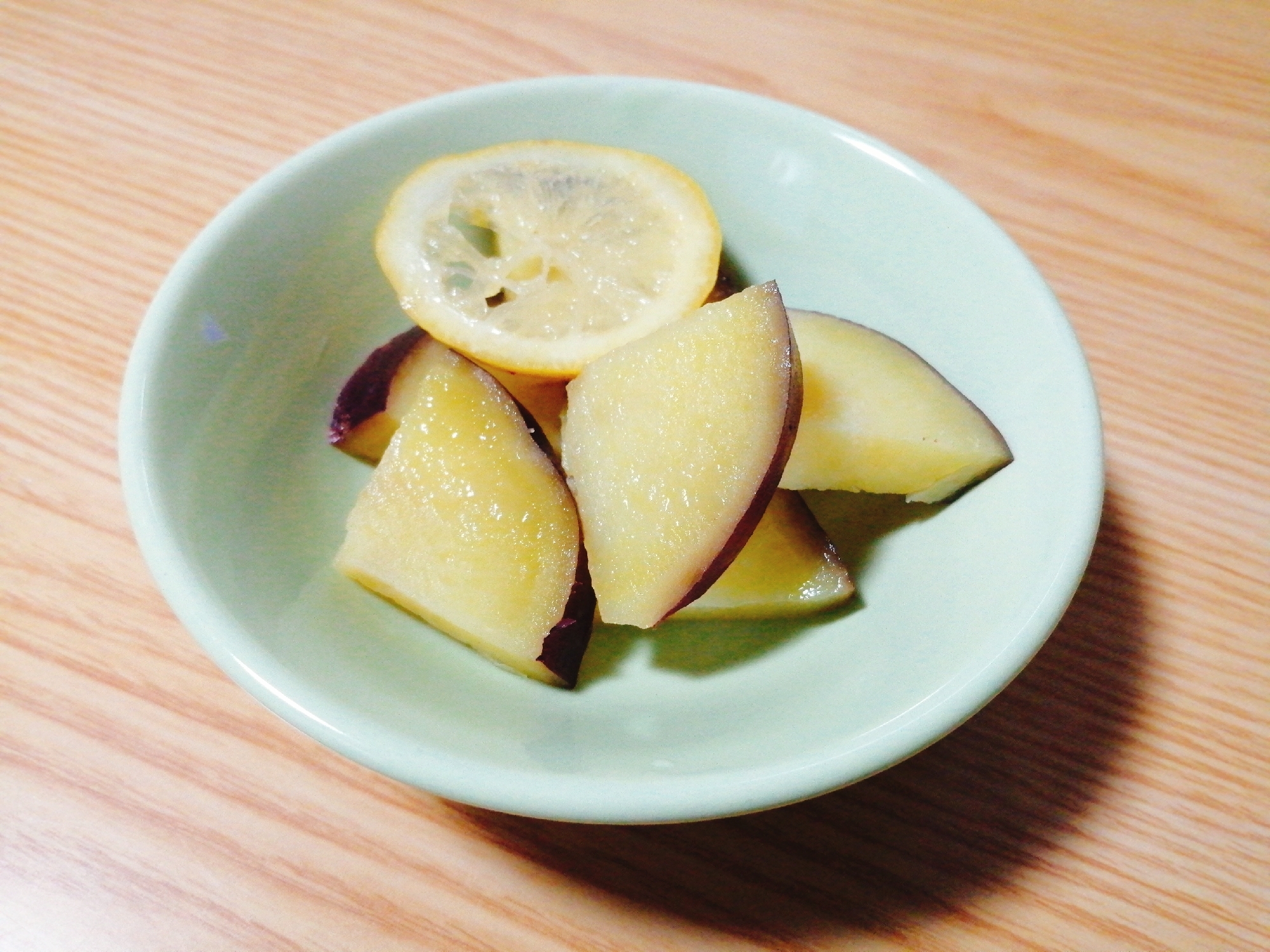 さつまいもの蜂蜜レモン煮