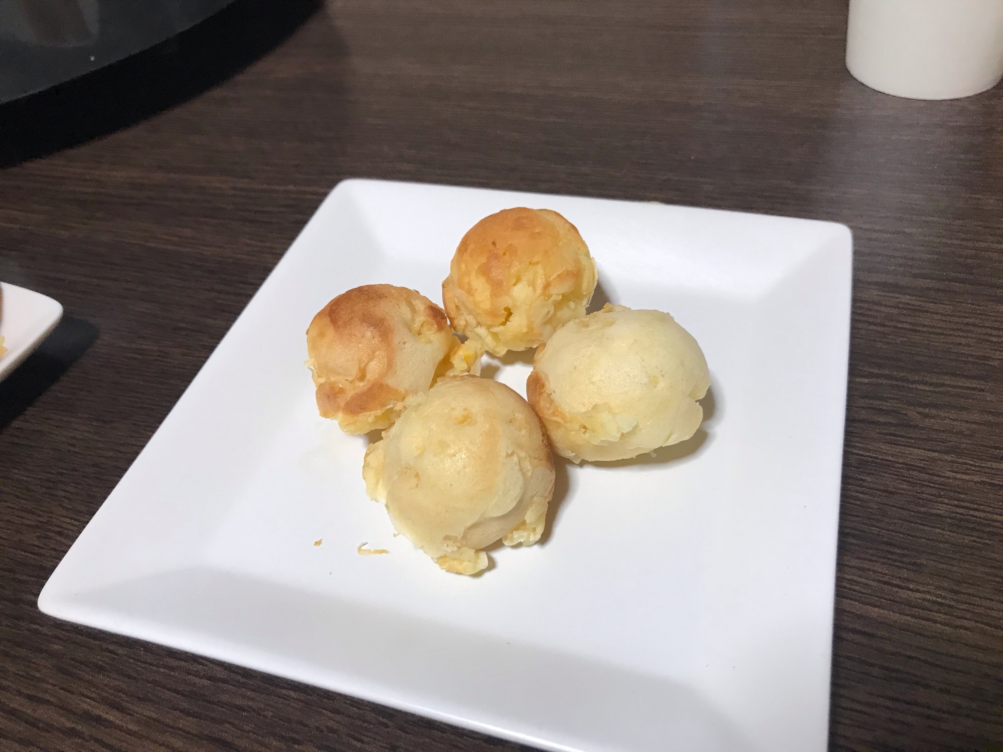 たこ焼き器でまん丸ホットケーキ