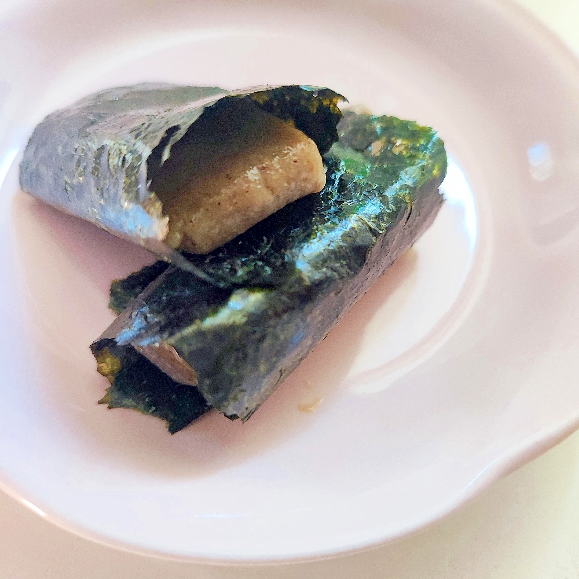 そばがきの磯辺もち風