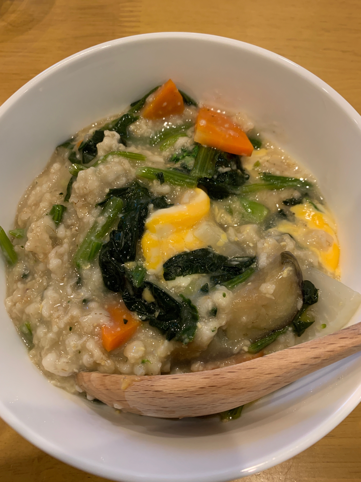 野菜たっぷり和風オートミール