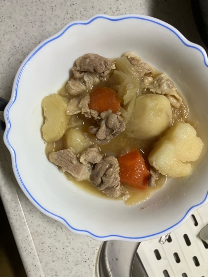 牛肉で肉じゃが♡