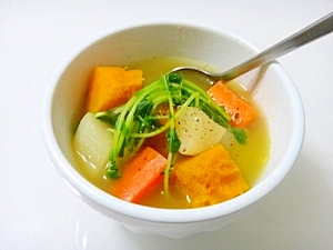 根菜類たっぷりスープ