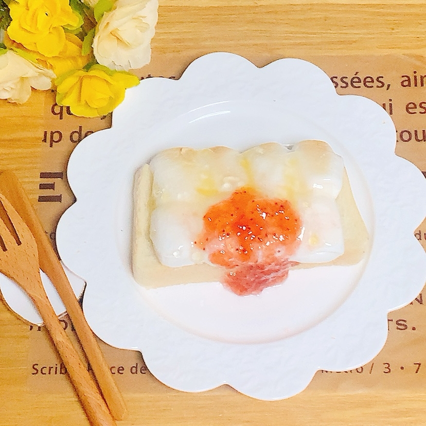 あまふわオムライス☆マシュマロジャムトースト