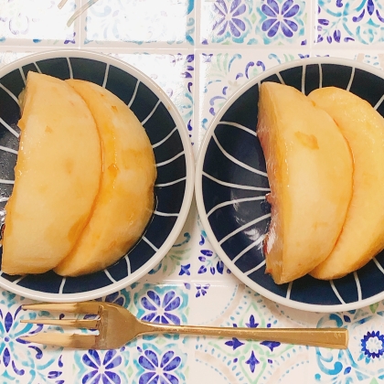 レンジで簡単ᕷ*甘さ控えめ桃のコンポートꕤ୭*