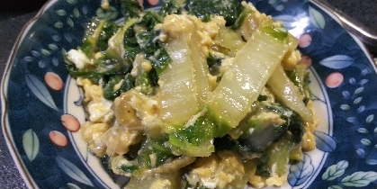 白菜と卵の中華餡