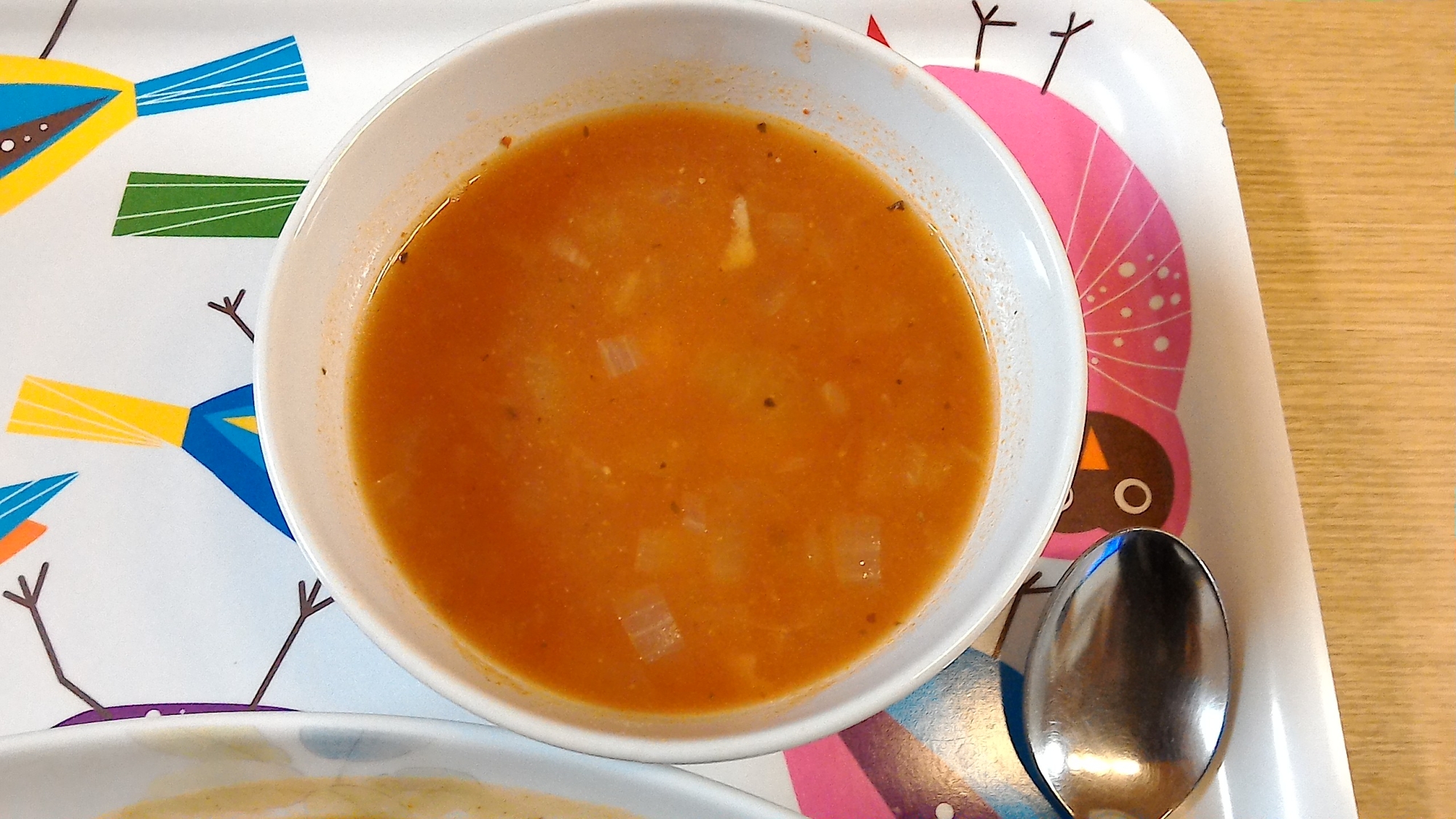 簡単！美味しい♪トマトジュースでスープ