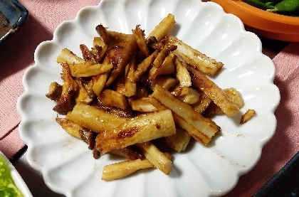 作り置きおかず♪エリンギとちくわのきんぴら風炒め