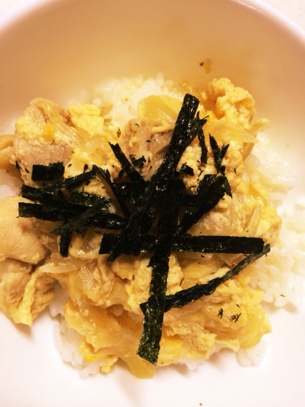 子供も喜ぶ簡単親子丼