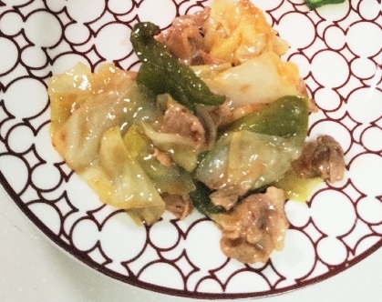 豚肉と野菜炒め