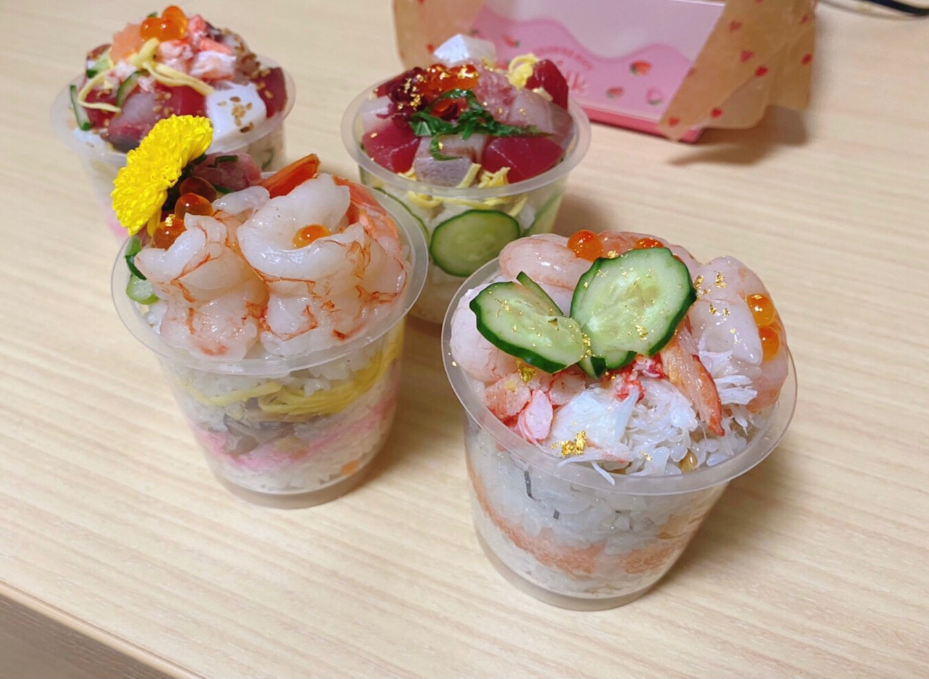 カップケーキちらし寿司 レシピ 作り方 By おみゆ 楽天レシピ