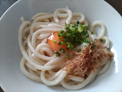 定番！釜玉うどん