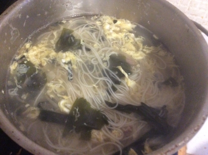 わか玉にゅうめん